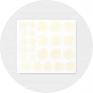 24 patches, 3 different sizes