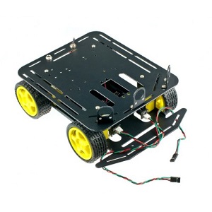 Amazon.com: DFRobot Pirate - 4WD Arduino Robot Mobile Platform ...