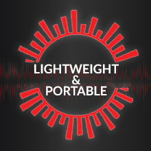 lightweight portable megaphone