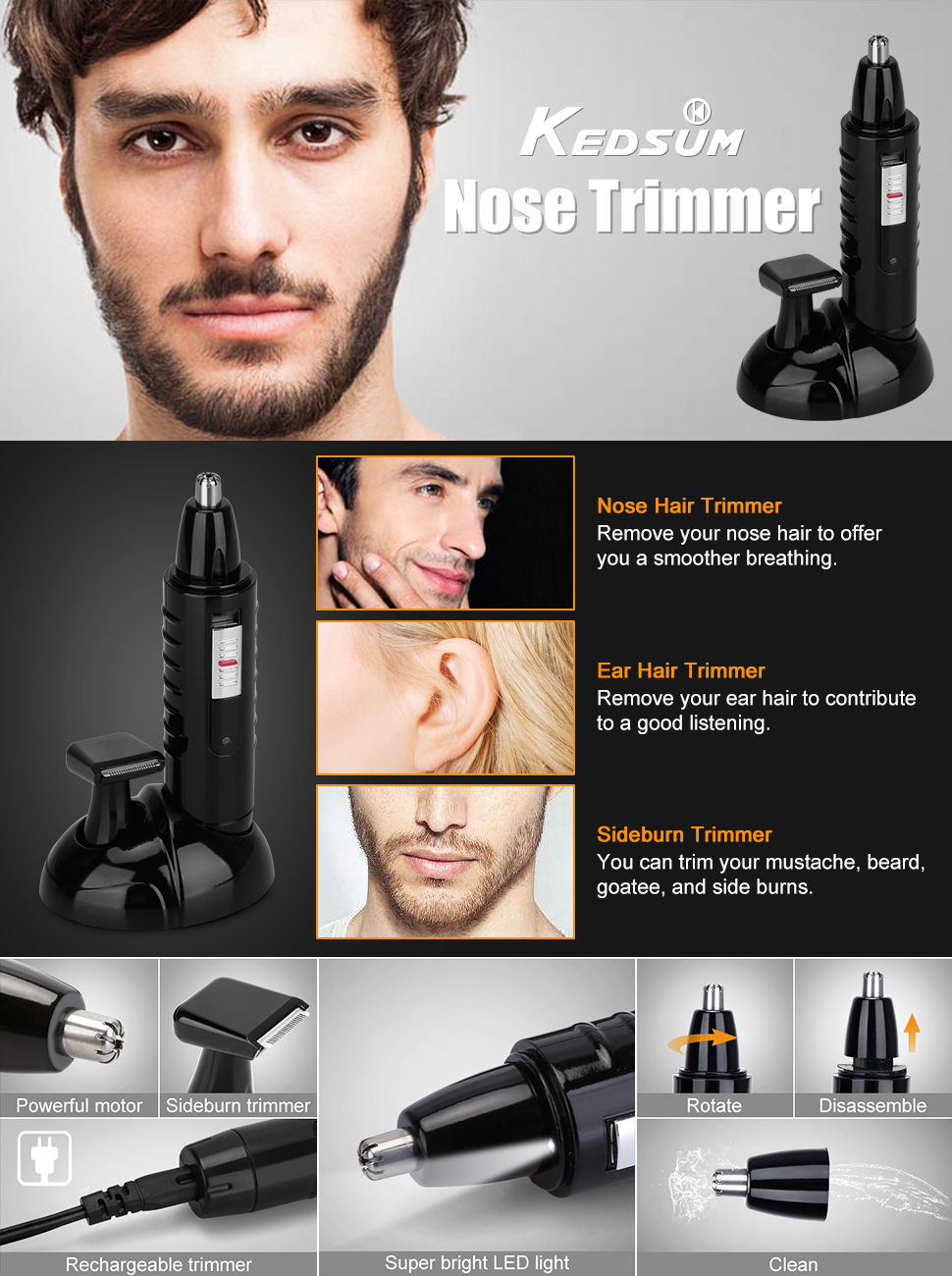 kedsum nose trimmer