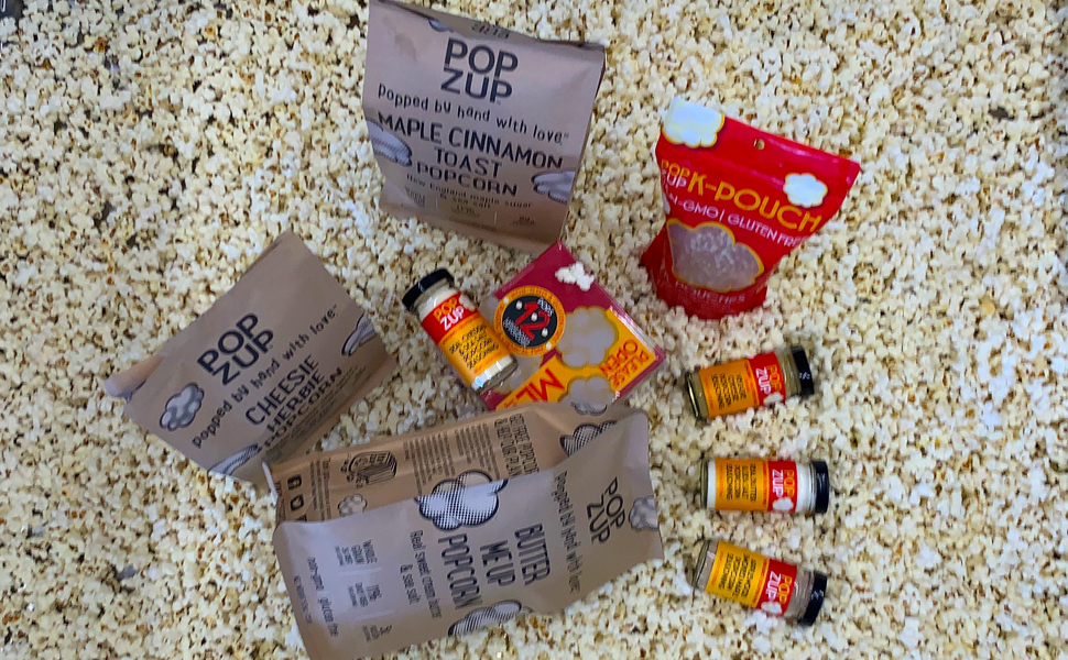 Popzup Popcorn Seasonings 2 Pack Pure & Simple