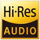 High Res audio logo