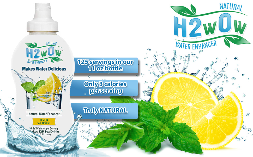 H2wOw Liquid Water Enhancer Drops ORGANIC & Natural
