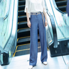 tencel wide leg jeans