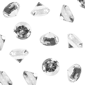 assorted vase fillers, table scatter confetti, scavenger hunt