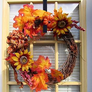 door wreath