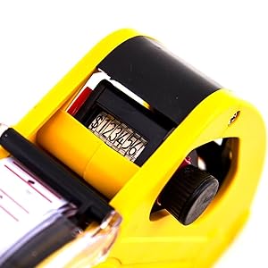 8 Digits Price Numerical Tag Gun Label Maker MX5500 EOS with Sticker Labels & Ink Refill for Office, Retail Shop, Grocery Store, Organization Marking