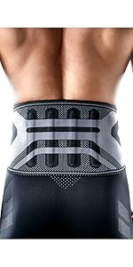 LP Support X-Tremus 110 XT Men Ankle Support Ankle Brace, Black Compression Technology