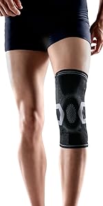 LP Support X-Tremus 110 XT Men Ankle Support Ankle Brace, Black Compression Technology