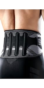 LP Support X-Tremus 110 XT Men Ankle Support Ankle Brace, Black Compression Technology