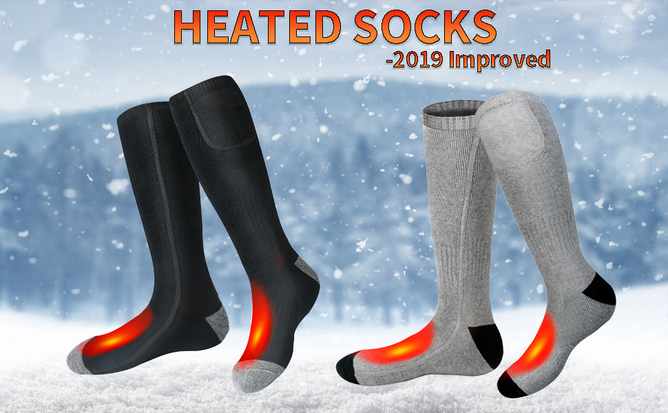 Heated Socks for Men Women Electric Heating Socks