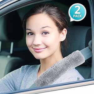 Woman driving a car