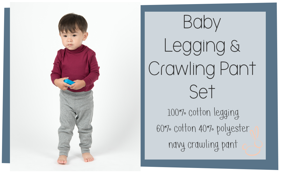 leveret, baby leggings, baby pants, toddler leggings, toddler crawling pants, baby crawling pants