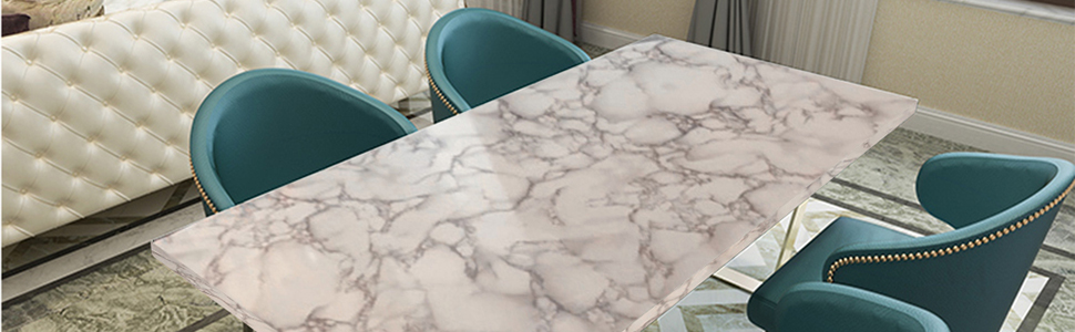pix Turquoise Marble Contact Paper yenhome faux marble peel and stick countertops 24 x 118 white gray marble counter top covers peel and stick wallpaper for kitchen backsplash peel