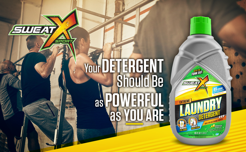 Sweat X Sport Original Activewear Laundry Detergent, High