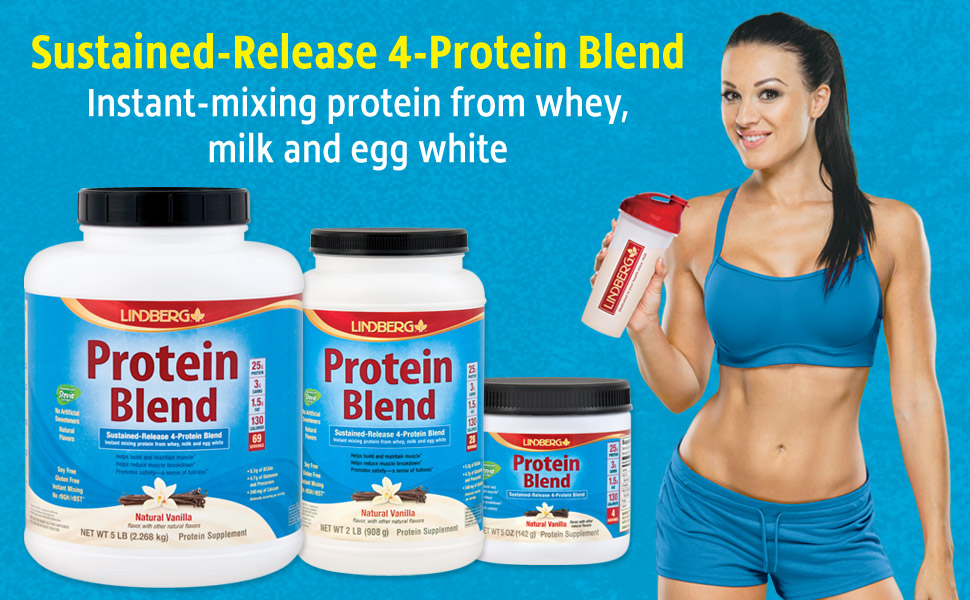 LINDBERG Protein Blend from Whey, Milk and Egg White