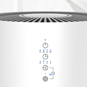 Homemaxs-Homemaxs Air Purifier with HEPA Filtration, Air Cleaner for