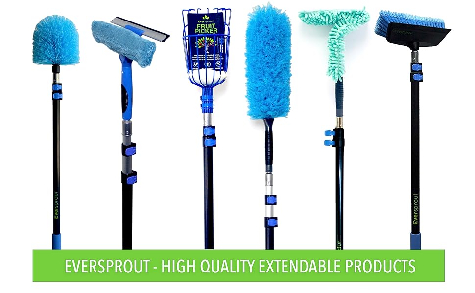 EVERSPROUT 6.5to18 Foot Telescopic Extension Pole (25