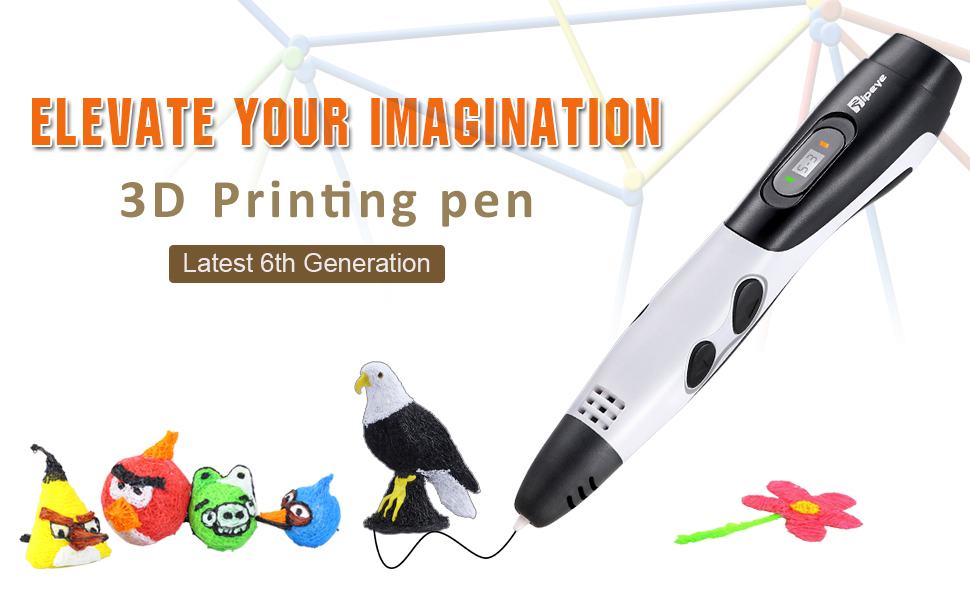 Amazon.com: Smart 3D Pen for Kids with 1.75MM PLA - 2018 ...