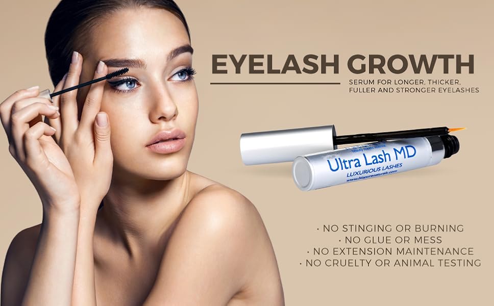 Ultra Lash MD Eyelash Enhancing Serum and Eyelash