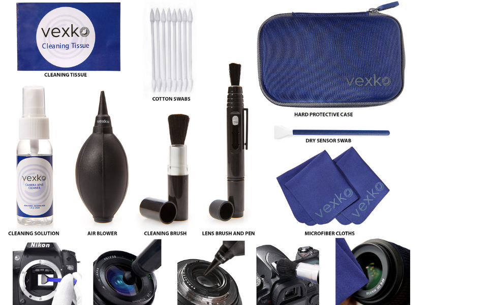 Vexko Camera Cleaning Kit for DSLR Cameras Ideal Cleaner
