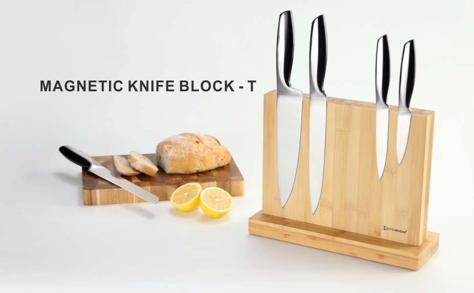 bamboo knife block