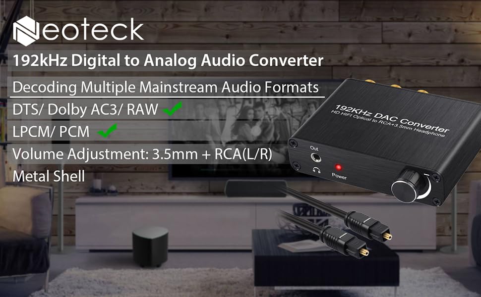 Digital to Analog Audio Converter