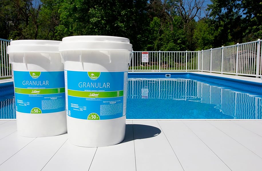 Rx Clear Stabilized Granular Chlorine Two 50Pound