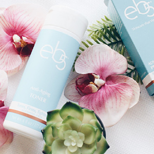 eb5 toner and box with flowers