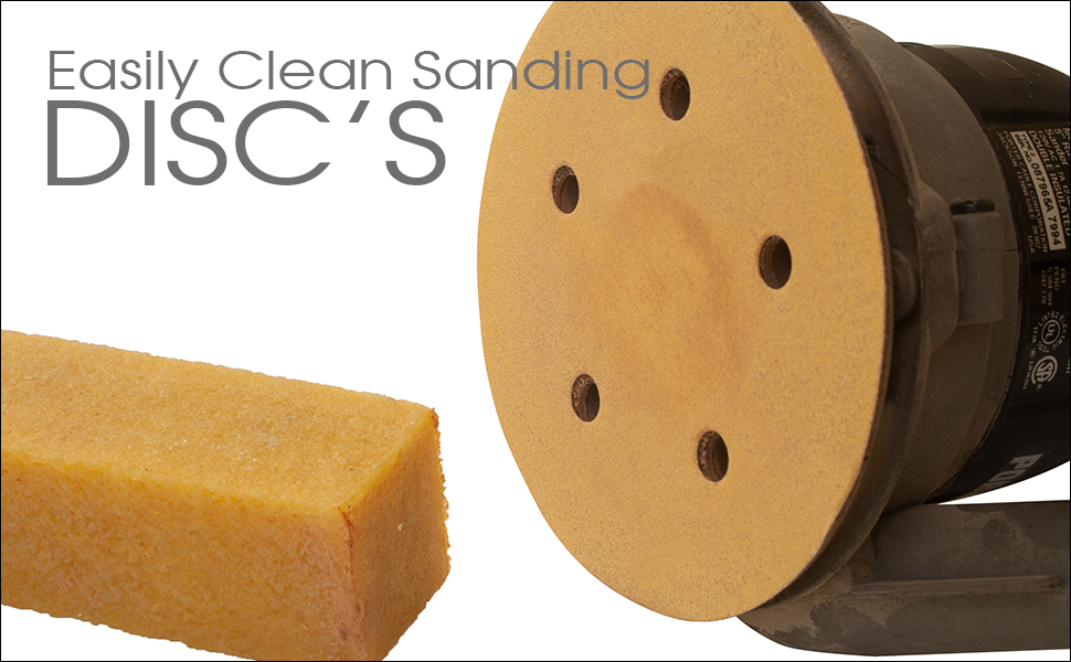 Cleaning Eraser Stick for Abrasive Sanding Belts, 11/2 x 11/2 x 77/8