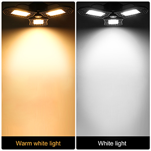 Led Garage Lights 3000k Triple Glow Light Basement Lighting 6000