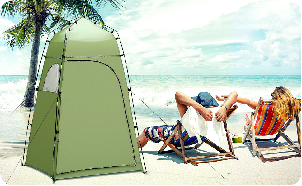 Terra Hiker Portable Privacy Tent, Portable Camping Toilet Tent, Changing Room Tent