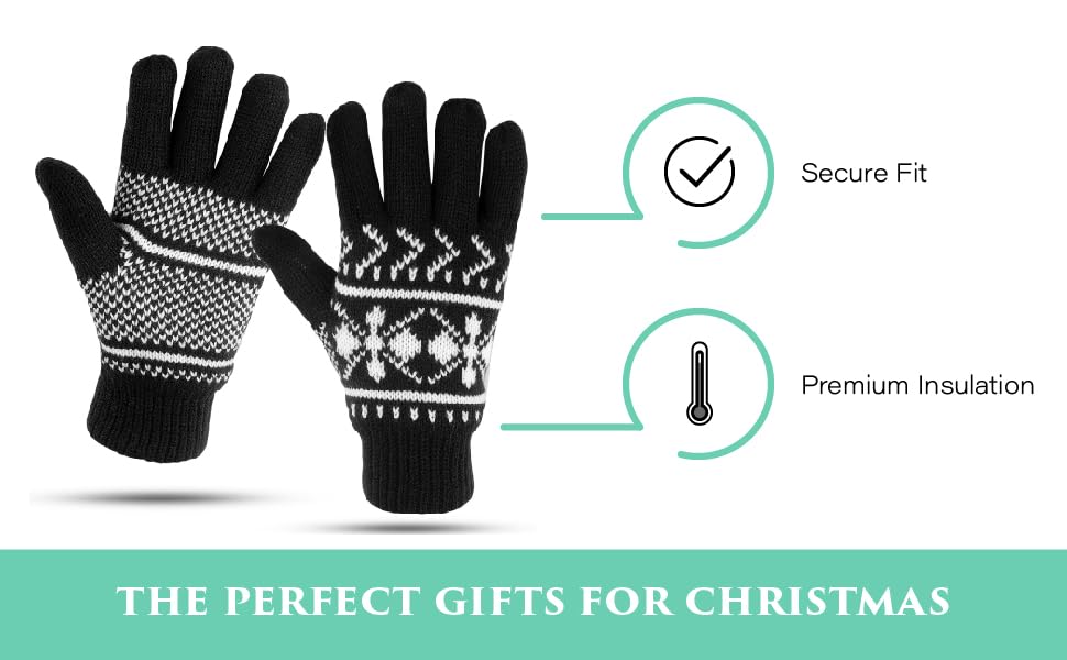 Secure Fit. Premium Insulation. The Perfect Gifts for Christmas