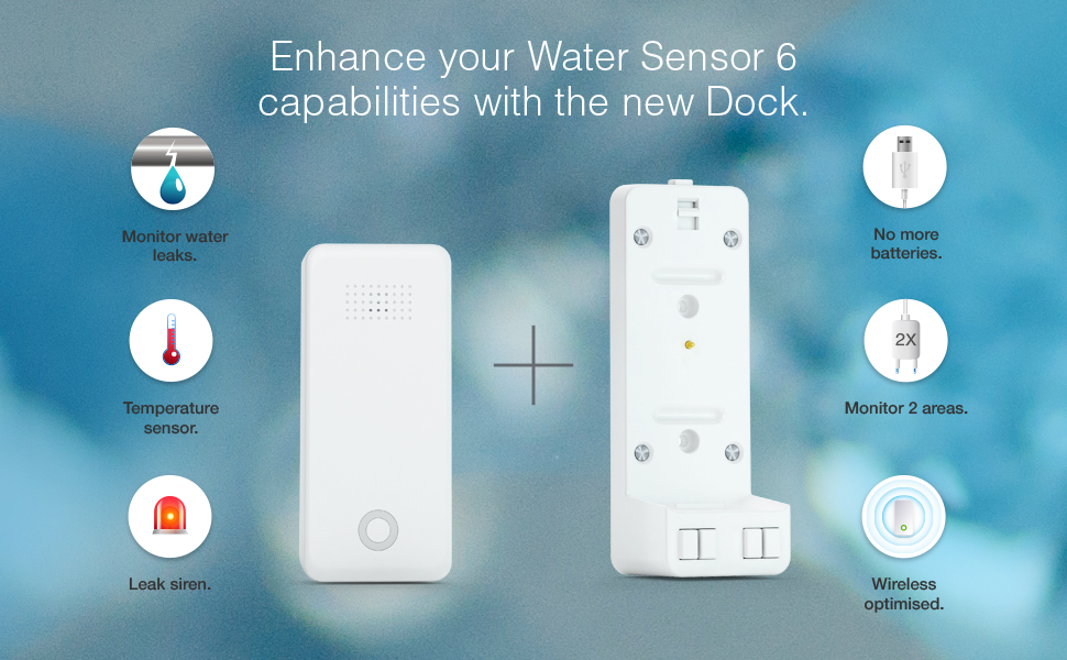Aeotec AEZW160 ZWave Water Sensor 6 Dock Amazon.ca Tools & Home Improvement