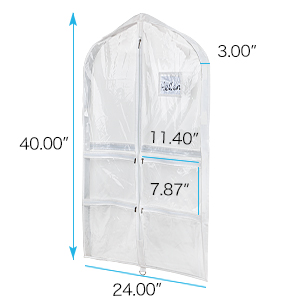 Clear PVC Dance Costume bags