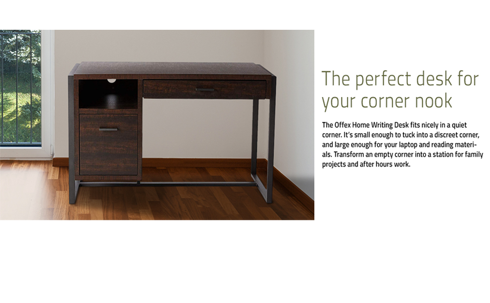 Amazon Com Offex Home Office Student Writing Desk With Pull Out