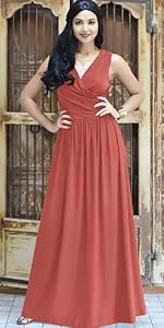 Wrap Designer Sleeveless Evening Party Prom Gown