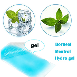Cooling gel patches