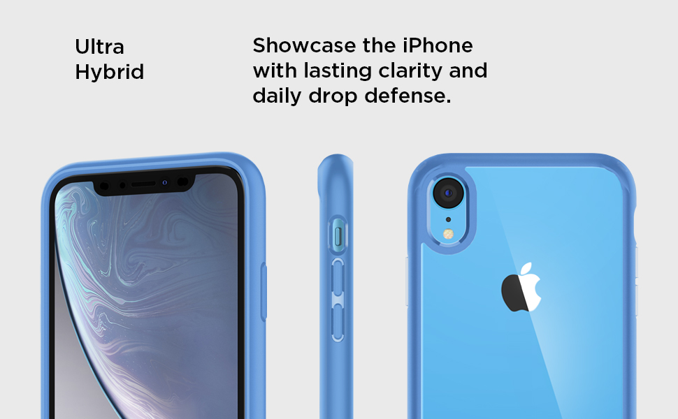 Spigen Ultra Hybrid Designed for Apple iPhone XR Case (2018