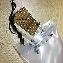 Place wood into the bag