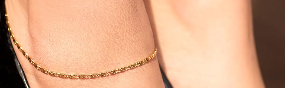 silver ankle bracelets for women womens ankle bracelet ankle bracelets for teen girls 24k 14k 18k