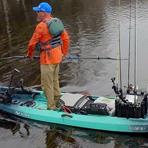 Vibe Kayaks Yellowfin 130T 13 Foot Tandem Angler