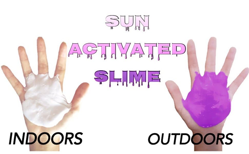 color changing slime, photochromic powder pigment, color changing art nail art pigment sun activated