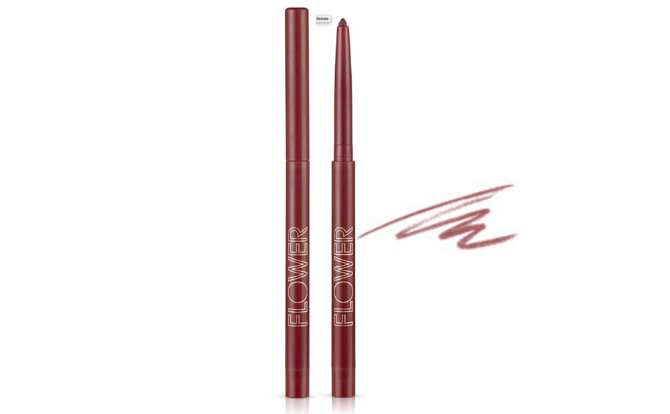 Flower Beauty Petal Pout Lip Liner, Plum