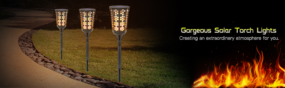 2pcs Auto On Off Moko Waterproof Flame Lighting Lamps 96led