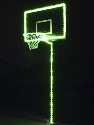 Universal Lighting for your Basketball Hoop