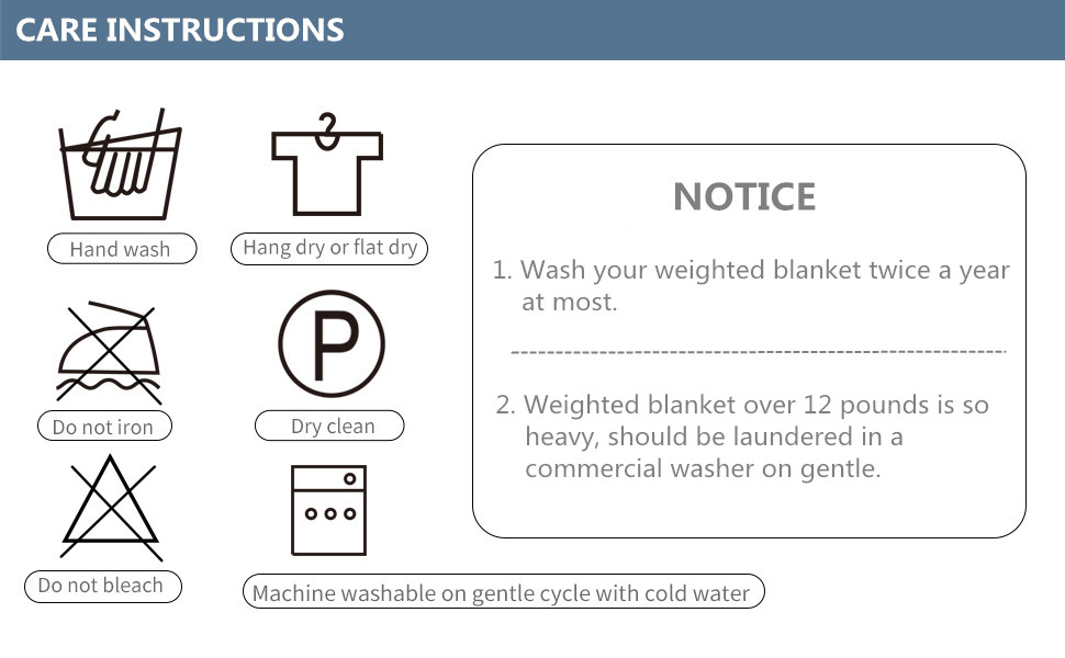 KPBLIS Weighted Blanket 5 lbs 36"x48" for 3070 lbs, 7