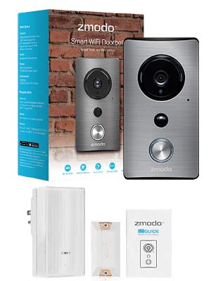 Zmodo ZM-KSH004W Greet Wi-Fi Video Doorbell with Beam