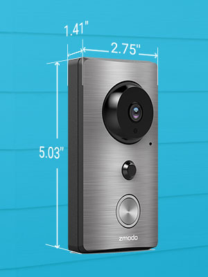 Amazon.com: Zmodo Greet Wireless Video Doorbell with Beam