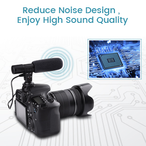 Amazon.com: Camera Microphone, EIVOTOR Mic-01 3.5mm